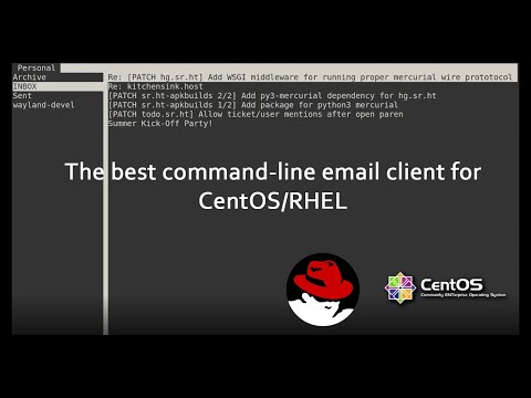 #AERC THE BEST COMMAND-LINE EMAIL CLIENT FOR 
