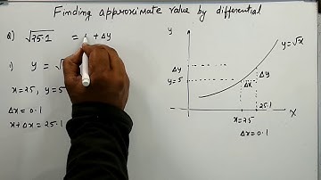 Finding Value by using differential approximation
