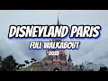 DISNEYLAND PARIS FULL WALK ABOUT - 2023 (MELANCUNG KE DISNEYLAND PERANCIS) Raining till midnight!