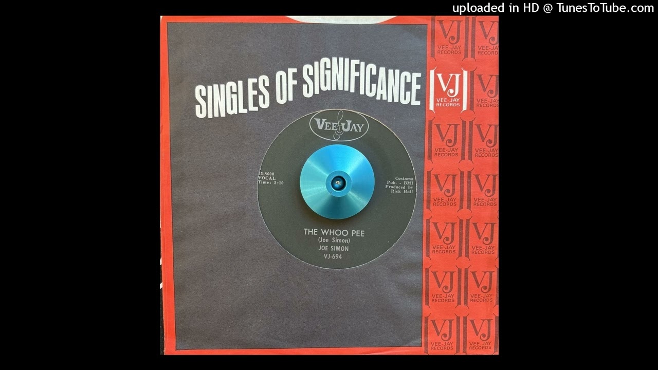 Joe Simon - The Whoo Pee (Vee Jay) 1965