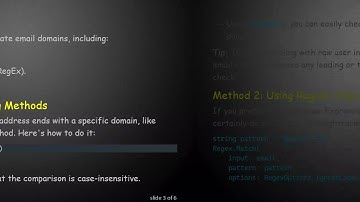 Mastering Email Validation: Using RegEx to Find the Last Part of an Email Address