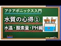 アクアポニックスに必要な水質の知識①