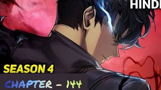 Solo Leveling Season 04 CHAPTER - 144  Explained in Hindi.Solo Leveling Explained in Hindi.