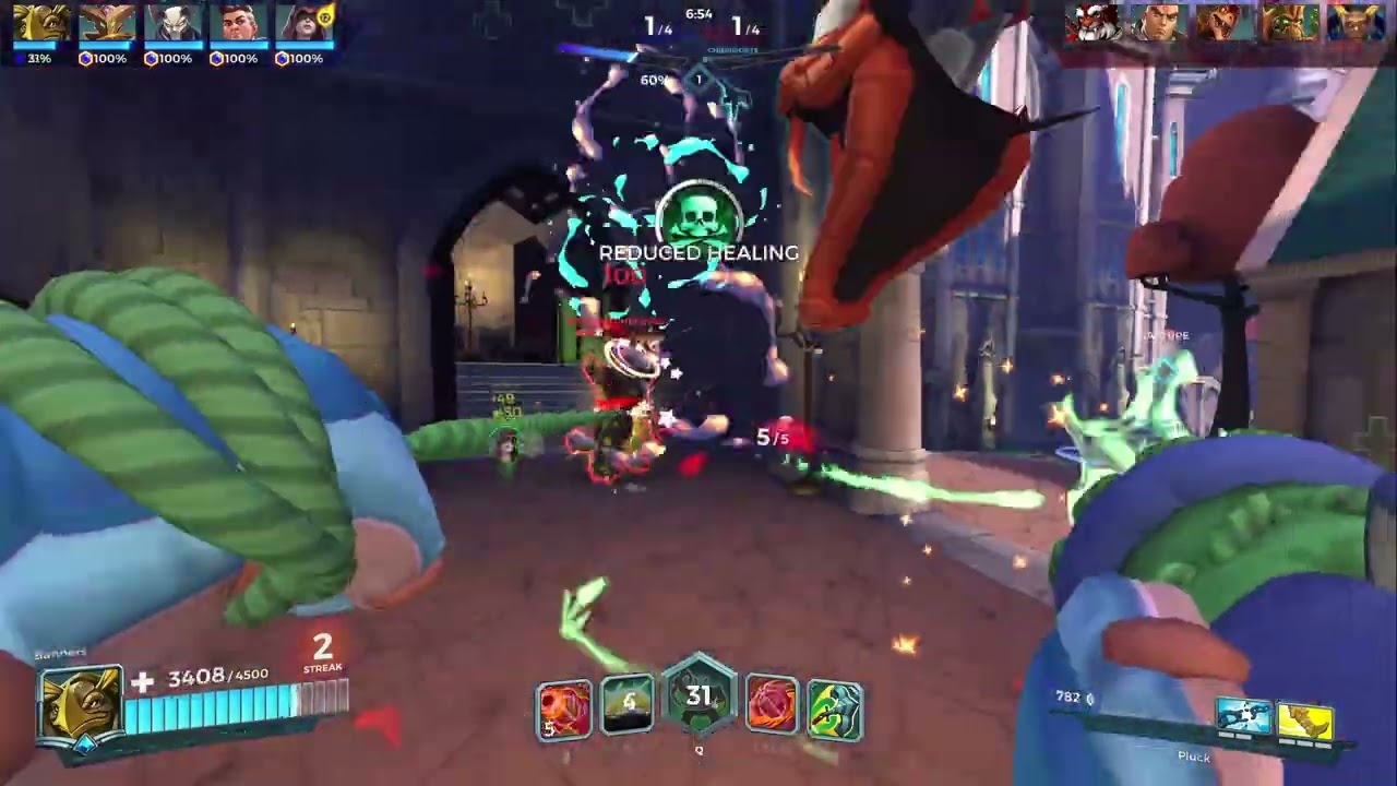 Dank Footage (Dmg + Tank) (Mostly Tank) (Lotta Barik) - Paladins