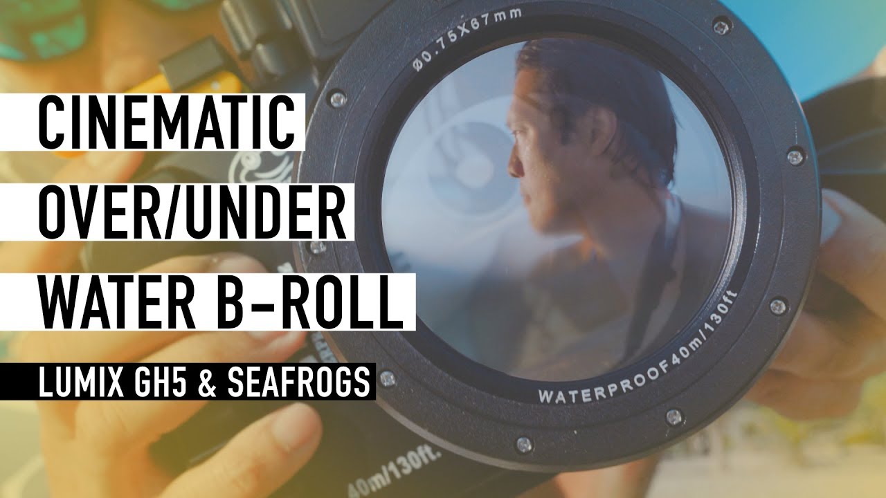 LUMIX GH5 Cinematic UNDERWATER BROLL 1st Impressions Review of Meikon Seafrogs Waterproof