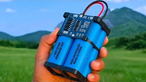 How to Build 12V LFP 32700 / 32650 LiFePO4 Battery