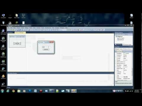 Beginner Visual Basic - Message Boxes