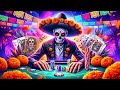 Le jour des morts aux tables de poker da de muertos