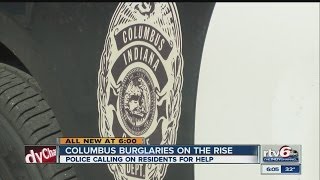 Columbus police investigating dozens of recent burglaries
