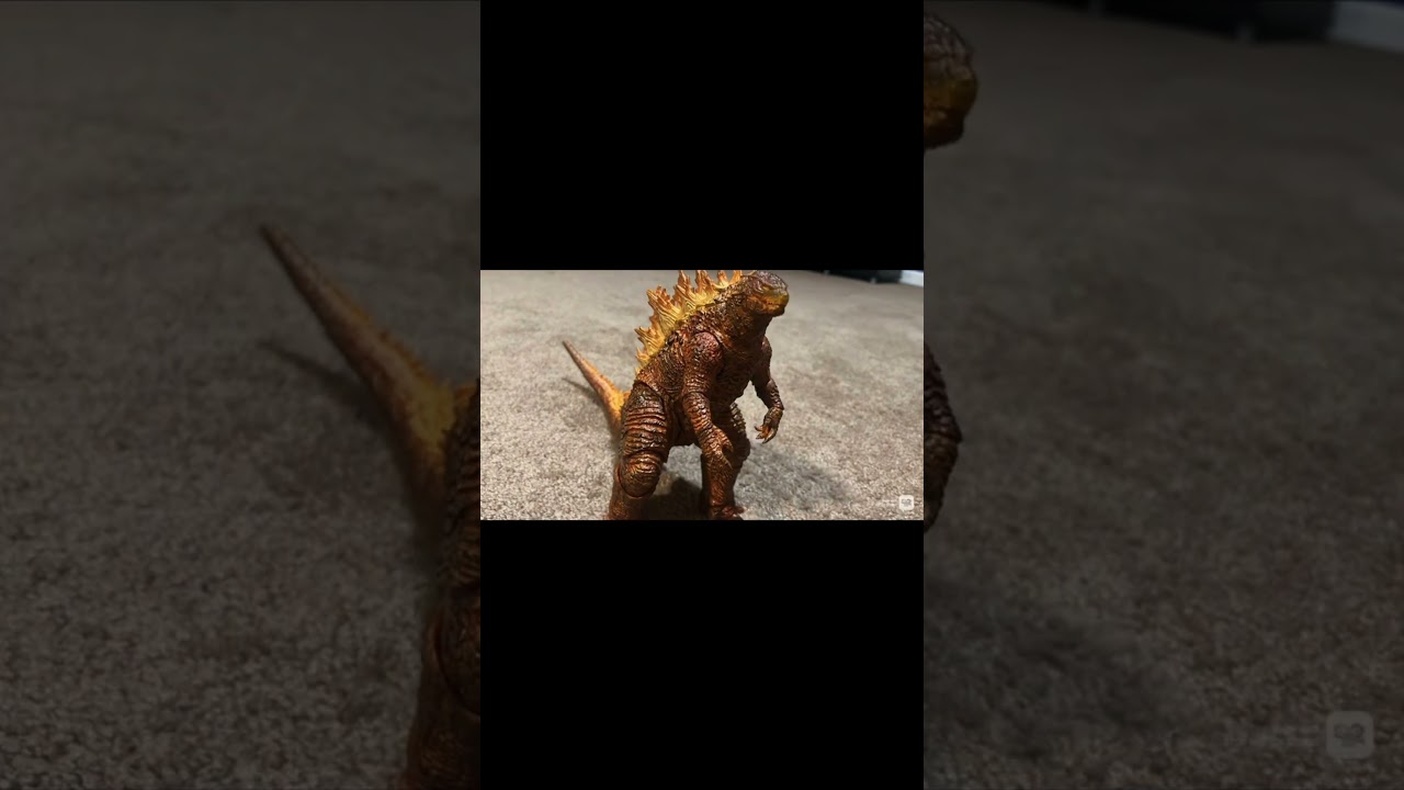 Nuclear Godzilla stop motion