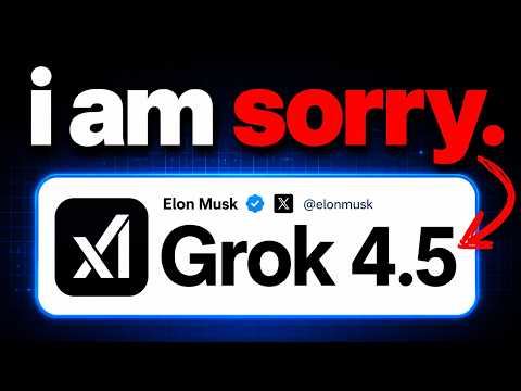 Elon Musk’s NEW Grok 4.5 is INSANE! 🤯