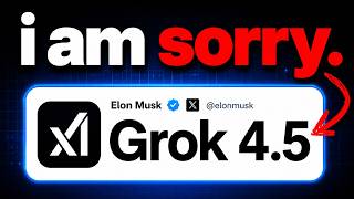 Elon Musk’s NEW Grok 4.5 is INSANE! 🤯