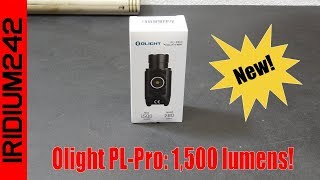 New From Olight The Pl Pro 1,500 Lumens