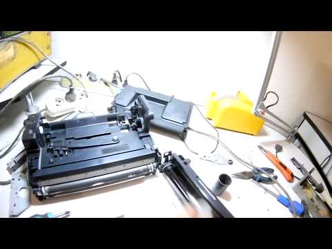 МФУ Kyocera P3045dn. Разборка. Грязные листы.