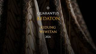 Quarantus - Kedaton (Kidung Wiwitan) 2026 | Ambient Electronic Music