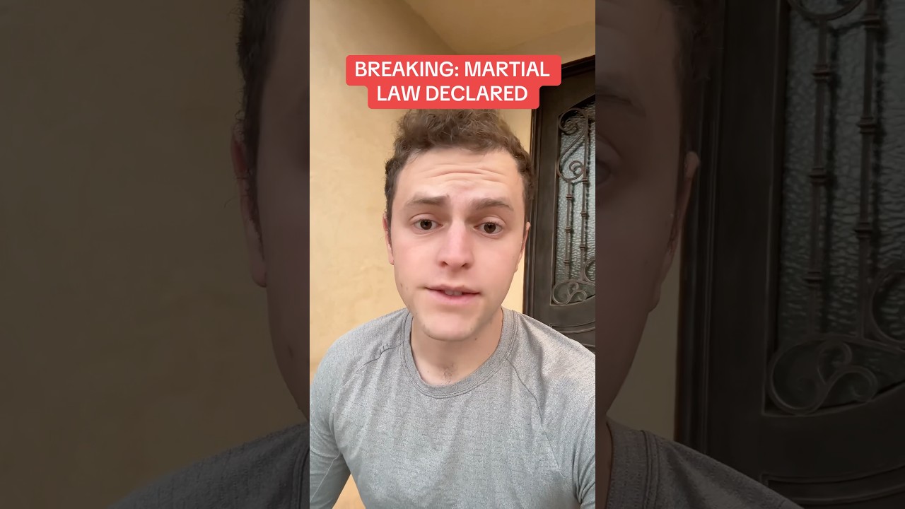 BREAKING: MARTIAL LAW DECLARED by South Korean President