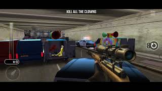 Pure Sniper Z21 Boss 5 Tunnel Vision Kill All The Clowns screenshot 3