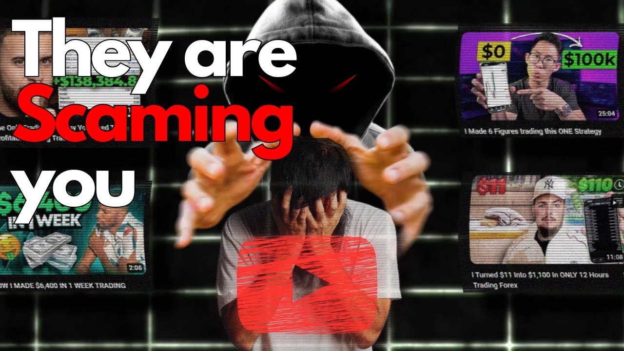 How Youtube traders fool *BEGINNER TRADERS* into buying their courses (practice edit)