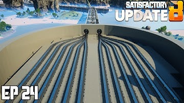 I Built a Trainline to Scarif | Satisfactory U8 - Ep 24