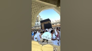 Masha Allah Kaba Or Madina Ka Khubsurat Manzar🥰🌹❤️ #kaba #madina #videoediting #shorts #islamicvideo