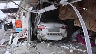 Hatay'da şok eden kaza: İşte o anlar