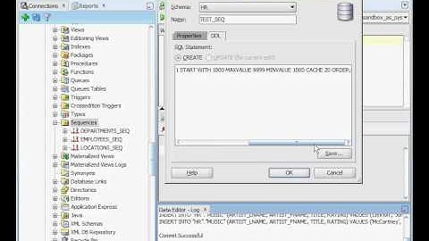 Oracle SEQUENCES - Beginner