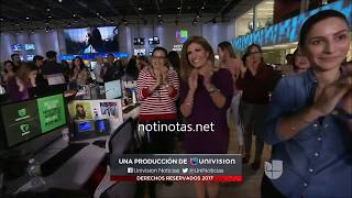 Les dan la bienvenida a ilia Calderon en Noticiero Univision