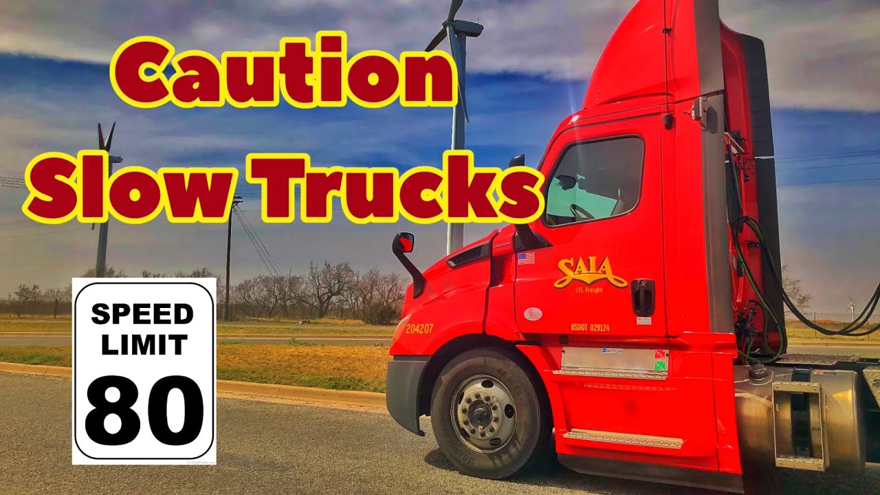 TRUCKING Slow Trucks Left Lane YouTube