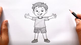 Boy Drawing Easy And Beautiful