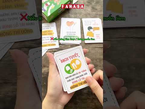 Boardgame Làm Hay Uống – Drinking Card Game #shorts #fahasa