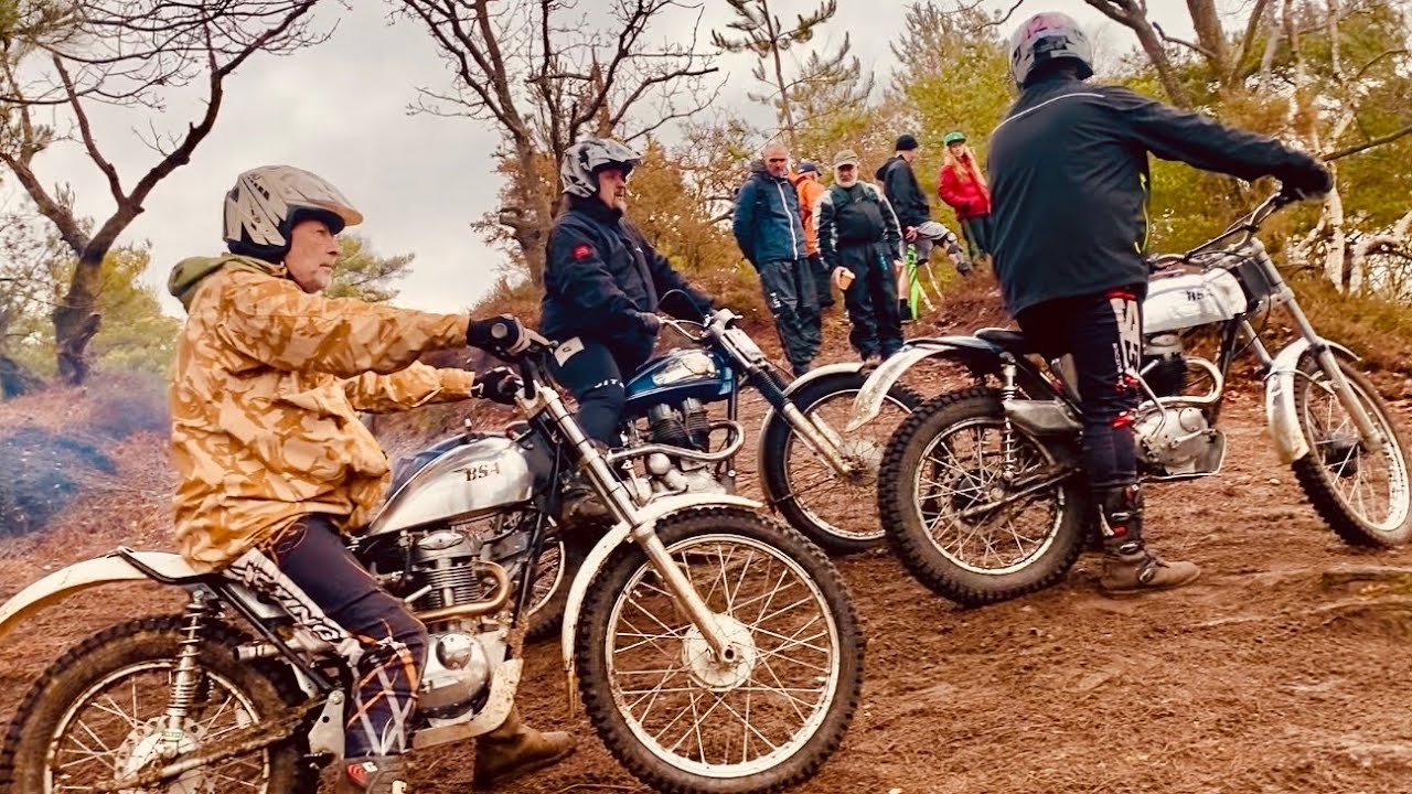 TALMAG TROPHY TRIAL Motorcycles FINAL FRONTIER Section 15 Begins PRE ‘65 Classic Bike Finish Assault