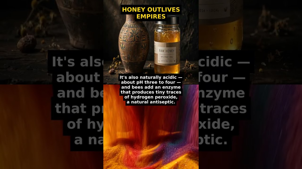 This 3,000-Year-Old Honey Is Still Edible #Shorts