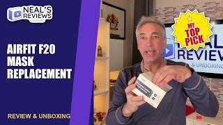 Airfit F20 Mask Replacement Review & Unboxing - 4K screenshot 4