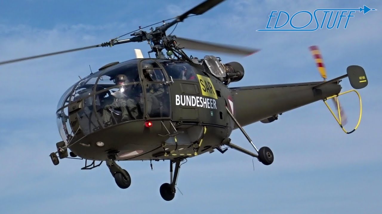 Aerospatiale SA316B Alouette III Pair Takeoff Split Airport LDSP/SPU