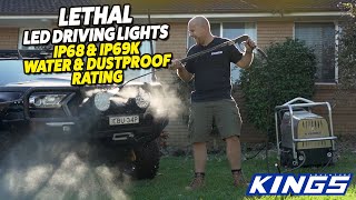 IP69K RATED LED LIGHTS - ADVENTURE KINGS LETHAL LED DRIVING LIGHTS