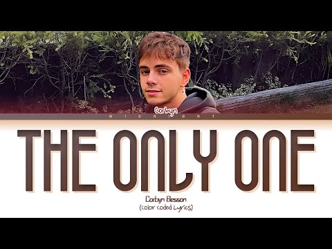 Corbyn Besson The Only One Color Coded Lyrics 
