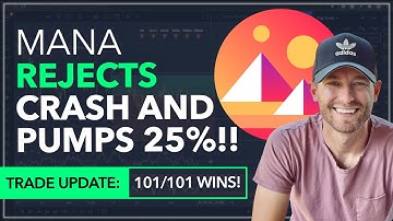 MANA - "REJECTS CRASH" AND PUMPS OVER 25%! WATCH FOR DROP. [WE