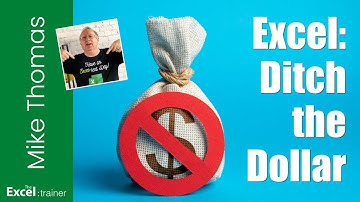 Excel 365: Stop Using $ in Your Formulas! Try This Trick Instead