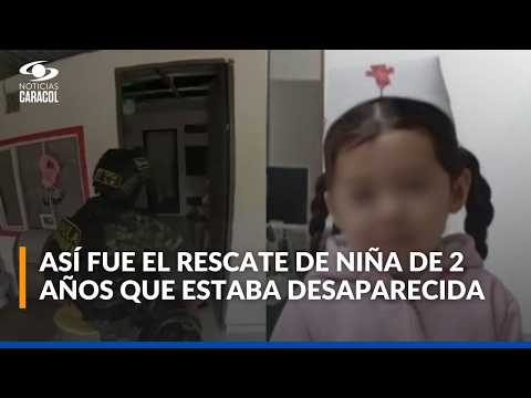 Encuentran sana y salva a niña de 2 años desaparecida en Ubaté, Cundinamarca: ¿quién la tenía?