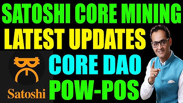 satoshi core mining | core dao | satoshi consensus | rajeev anand | crypto news today | crypto marg