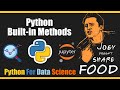 Python methods  learn with examples  useful methods 