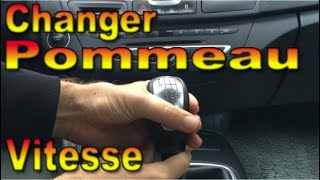 Comment changer le pommeau de levier de vitesse d'une Renault Laguna III en  4 étapes facilement 