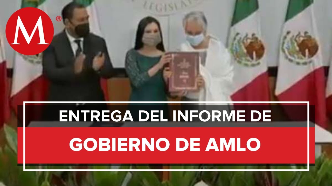 Sánchez Cordero entrega segundo informe de AMLO al Congreso de la Unión ...