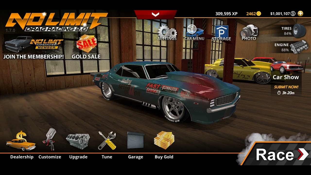 No Limit Drag Racing Rims No limit drag racing 2.0 Camaro big Rim tune 5.7/5.8 - YouTube
