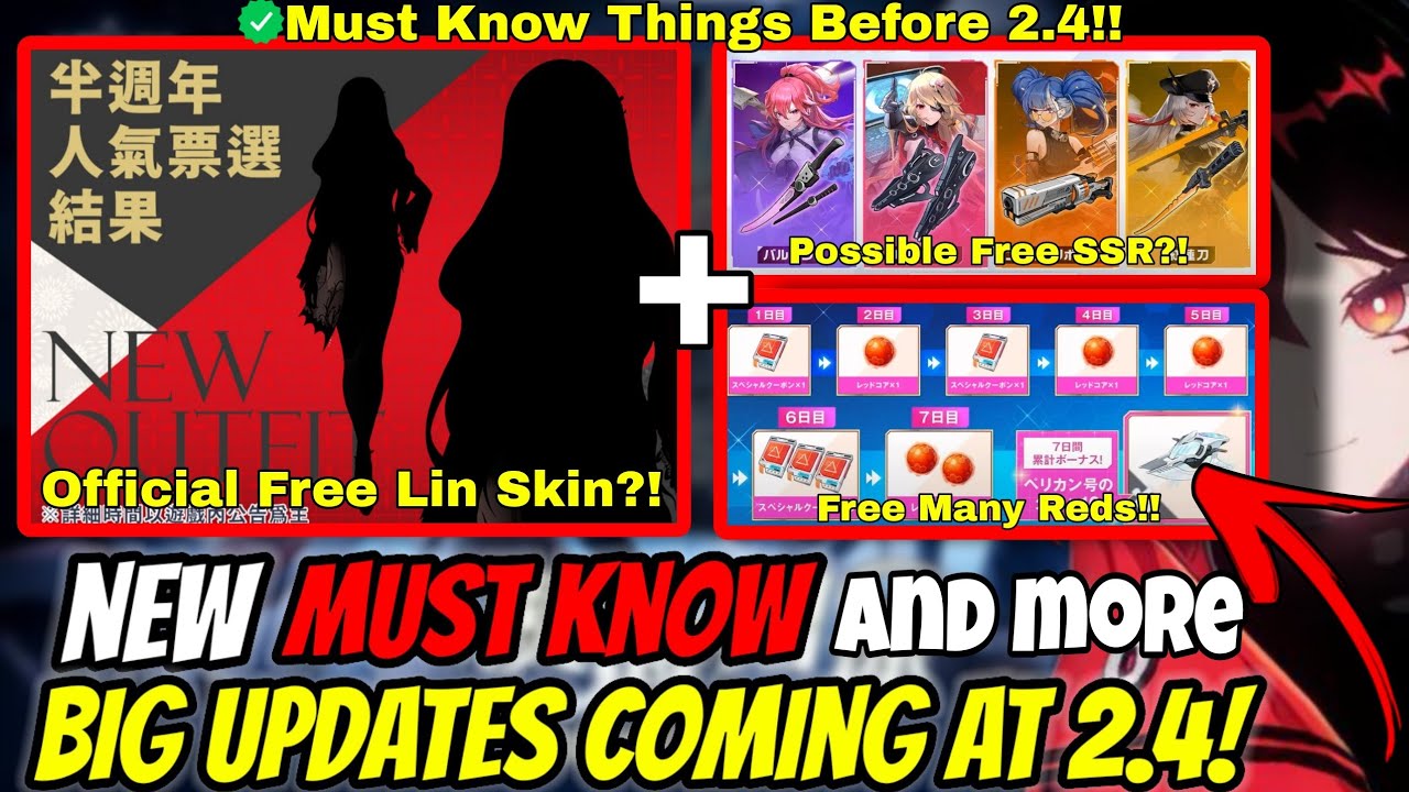 Tower of Fantasy MANY FREE HUGE REWARDS!! FREE SKIN! FREE SSR?! 2.4 Livestream Recap!!