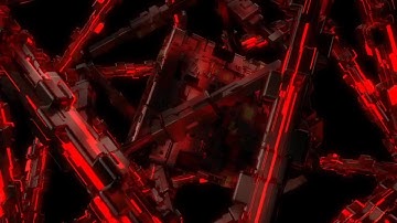 Techno Cube VJ Loop Motion Graphics