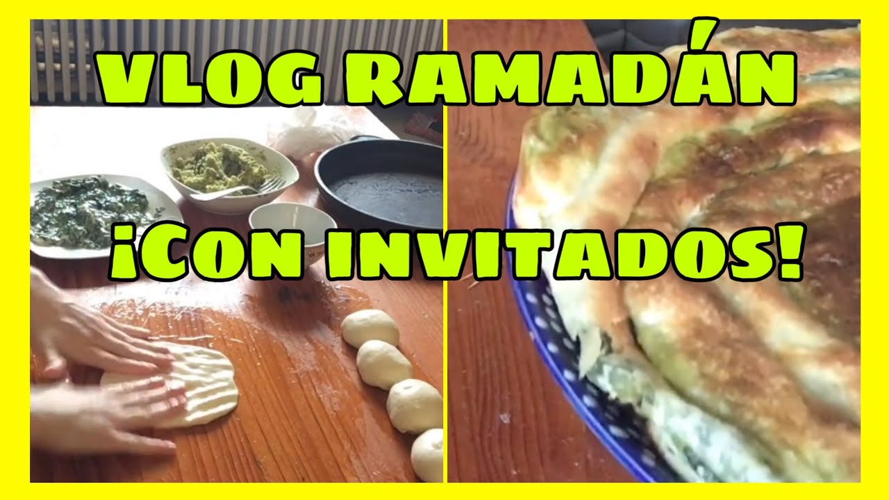 VLOG Ramadán con INVITADOS! Receta de mhamcha y os recomiendo canales 💕🥰