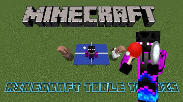 Minecraft //Table Tennis Command// TheEnderSword