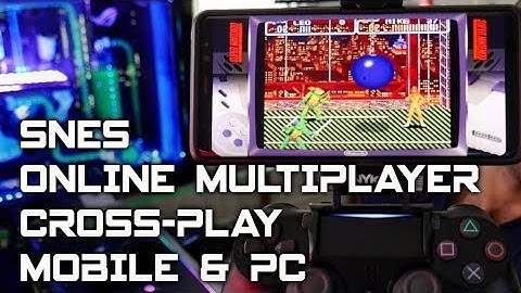 SNES Online Co-Op Cross-Play (Mobile & PC) Demo | Retroarch Netplay