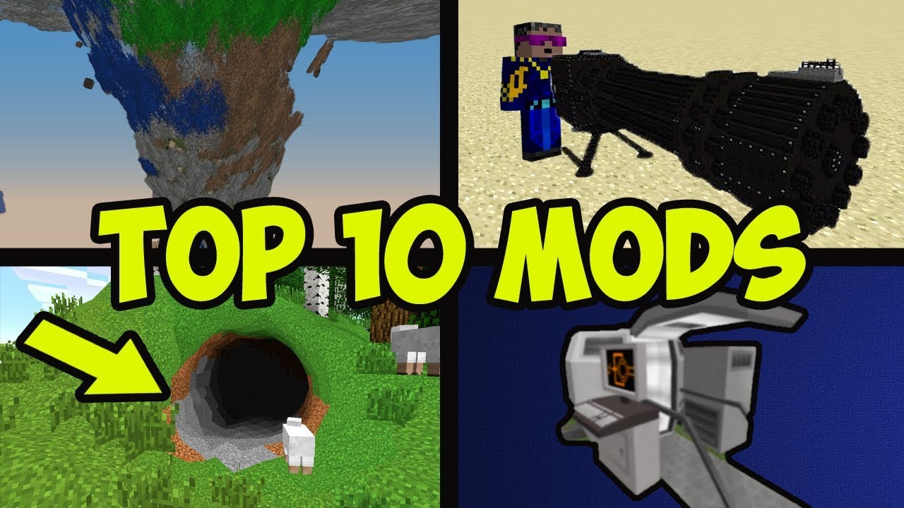 Top 10 Minecraft Mods 1 14 4 Best Mods 1 14 4 About Realism Youtube